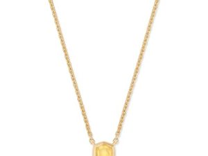 Kendra Scott Davie Pendant Necklace in Sterling Silver