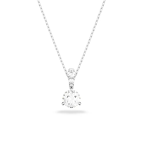 Swarovski Solitaire Crystal Necklace and Earrings Jewelry Collection Swarovski Solitaire Crystal Necklace and Earrings Jewelry Collection