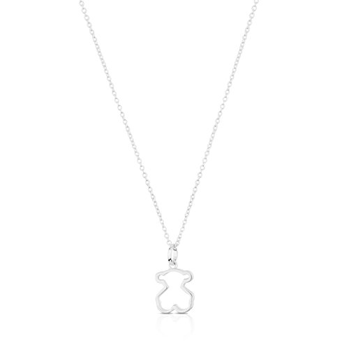 TOUS Sterling Silver Necklace for Women with Bear Motif TOUS Sterling Silver Necklace for Women with Bear Motif