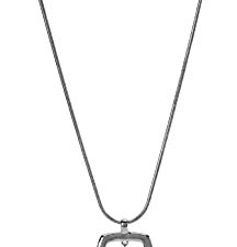 NINE WEST Women's Silvertone Adjustable Pendant Necklace