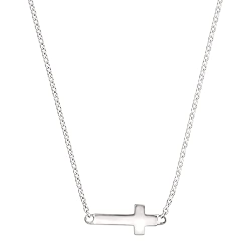 Simplex Horizontal Cross Pendant Necklace Simplex Horizontal Cross Pendant Necklace
