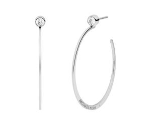 Michael Kors Fashion Stainless Steel Hoop Earring (Model: MKJ7904040)