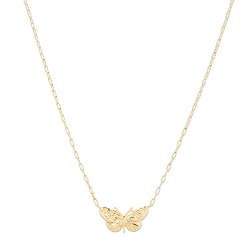 gorjana Women's Butterfly Charm Necklace gorjana Women's Butterfly Charm Necklace