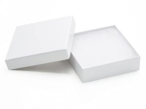 Magicool 20 Pack 3.5x3.5x1 Inch Cardboard Jewelry Boxes