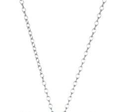 Amazon Collection Sterling Silver Pendant Necklace Made with Swarovski Crystal