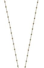 Lucky Brand Two Tone Tribal Pendant Necklace