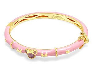 Disney Jewelry for Girls Pink Minnie Mouse Bangle Bracelet