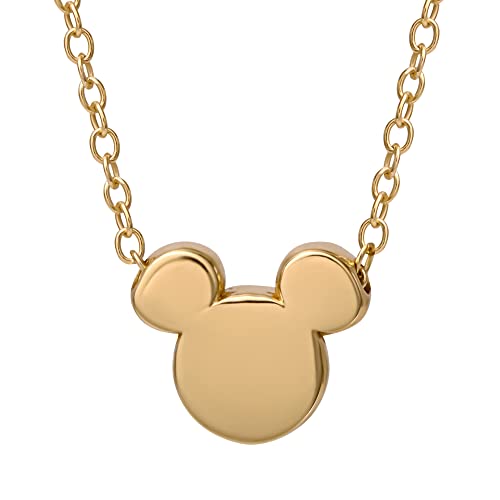 Disney Mickey Mouse and Minnie Mouse Slider Pendant Necklace Disney Mickey Mouse and Minnie Mouse Slider Pendant Necklace