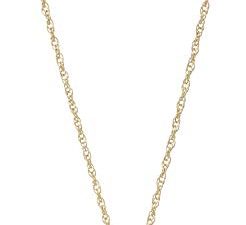 Amazon Essentials Plated Sterling Silver Cubic Zirconia Round Cut Solitaire Pendant Necklace