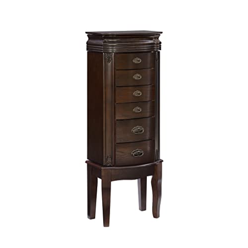 Powell Merlot Jewelry Armoire Powell Merlot Jewelry Armoire