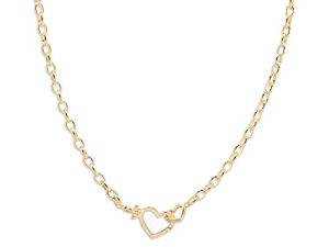 gorjana Women's Parker Heart Necklace