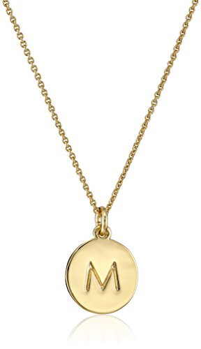 kate spade new york Gold-Tone Alphabet Pendant Necklace kate spade new york Gold-Tone Alphabet Pendant Necklace