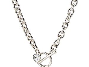 GUESS Women's Toggle Logo Charm Necklace