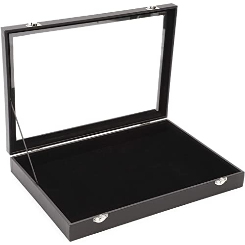 Black Velvet Jewelry Display Case for Rings Black Velvet Jewelry Display Case for Rings