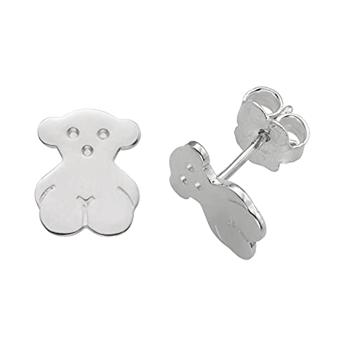 TOUS Sterling Silver Earrings for Women with Bear Motif TOUS Sterling Silver Earrings for Women with Bear Motif