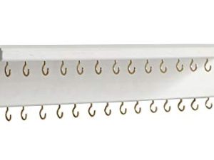 SANY DAYO HOME Jewelry Organizer with 30 Hooks and Cosmetics Shelf