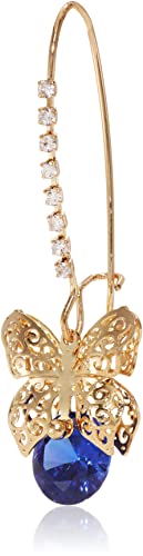 Betsey Johnson CZ Butterfly Dangle Earrings Betsey Johnson CZ Butterfly Dangle Earrings