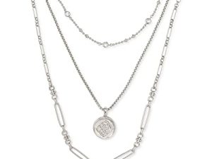 Kendra Scott Medallion Triple Strand Necklace
