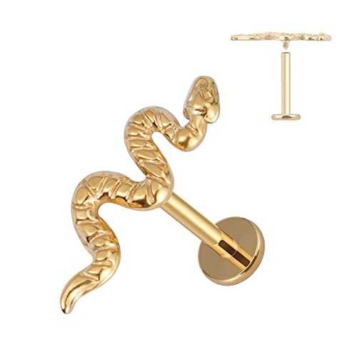FINE4U 16G 6mm 8mm Piercing Jewelry for Conch FINE4U 16G 6mm 8mm Piercing Jewelry for Conch