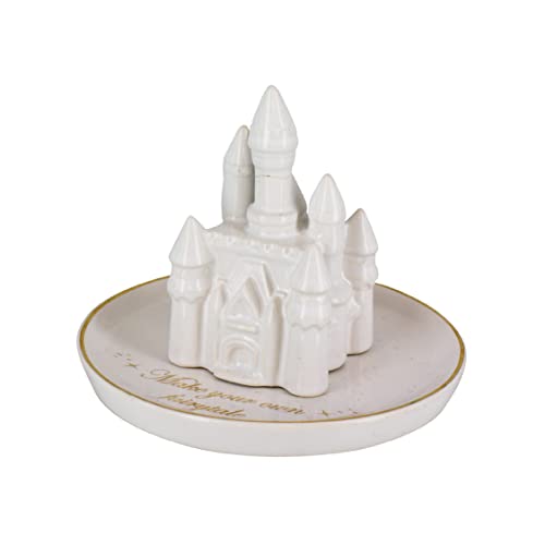 Disney Princess Castle Jewelry Dish | Decorative Earring and Ring Holder Disney Princess Castle Jewelry Dish | Decorative Earring and Ring Holder