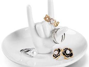 Piudee Hand Ring Holder Dish Jewelry Holder