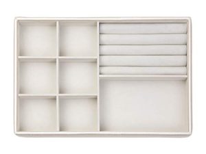 Richards Homewares Stackable Jewelry Storage Organizer Tray
