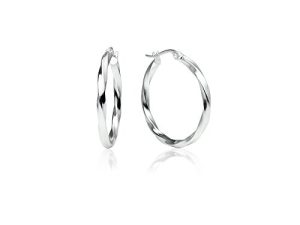 Sterling Silver Hoop Earrings