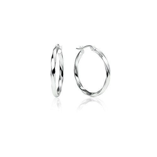 Sterling Silver Hoop Earrings Sterling Silver Hoop Earrings