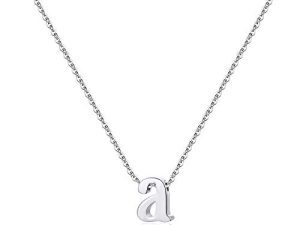 MONOOC Tiny A Initial Necklace