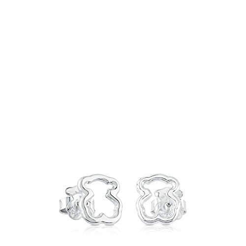 TOUS Sterling Silver Earrings for Women with Bear Motif TOUS Sterling Silver Earrings for Women with Bear Motif
