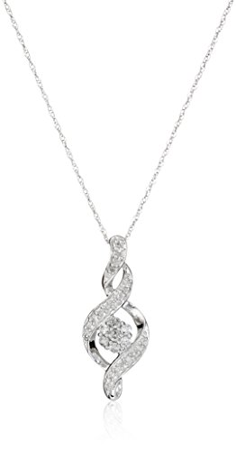 Amazon Collection 10k Diamond Pendant Necklace Amazon Collection 10k Diamond Pendant Necklace