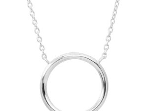 Silpada 'Karma' Open Circle Necklace in Sterling Silver