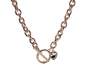 GUESS Women's Toggle Logo Charm Necklace