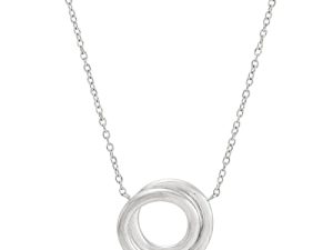 Silpada 'Karma Swirl' Pendant Necklace in Sterling Silver