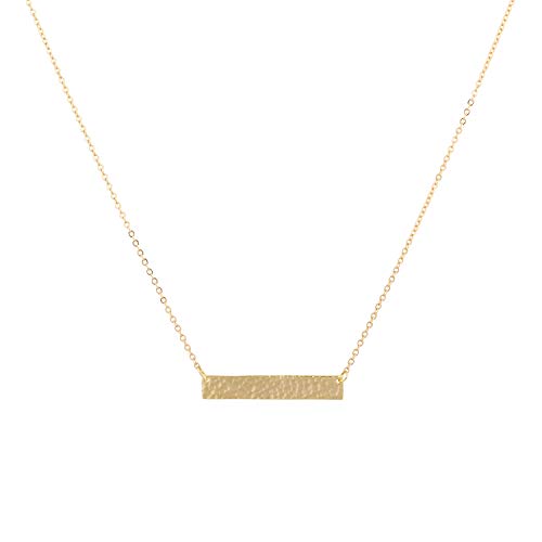 MEVECCO Gold Dainty Opal Necklace 18K Gold Plated Anchor Pendant Necklace Minimalist Handmade Bar Chain Necklace Gift for Her MEVECCO Gold Dainty Opal Necklace 18K Gold Plated Anchor Pendant Necklace Minimalist Handmade Bar Chain Necklace Gift for Her