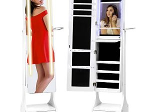 Best Choice Products Full Length Standing LED Mirror
