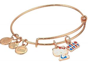 Alex and Ani Hello Kitty Duo Charm Bangle Bracelet