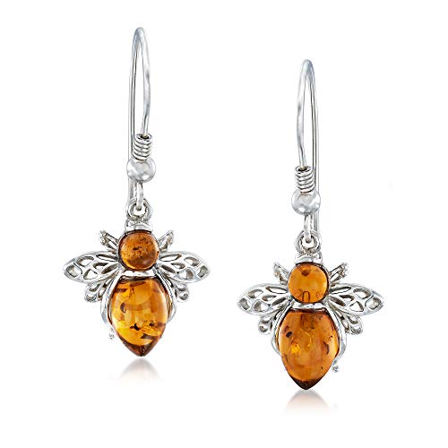 Ross-Simons Bumblebee Earrings in Sterling Silver Ross-Simons Bumblebee Earrings in Sterling Silver