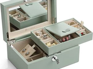Vlando Lockable Jewelry Box
