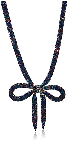Betsey Johnson "Dark Shadows Mesh Bow Necklace Betsey Johnson "Dark Shadows Mesh Bow Necklace