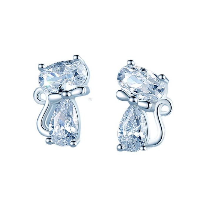 Earrings for Women Ladies Cat Trendy Cute Animal Fashion Personality Jewelry Gifts Earrings for Women Ladies Cat Trendy Cute Animal Fashion Personality Jewelry Gifts