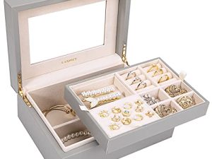 LANDICI Jewelry Box Organizer for Women Teen Girls