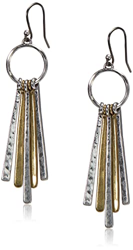 Lucky Brand Metal Paddle Drop Earrings Lucky Brand Metal Paddle Drop Earrings