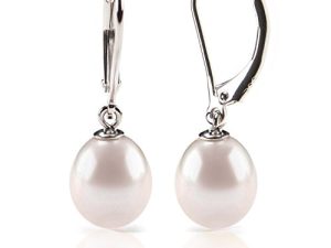 PAVOI Handpicked AAA+ Quality Freshwater Cultured Pearl Earrings Leverback Dangle Stud Pearl Earrings