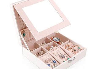 Tikea Jewelry Box Organizer for Women Girls