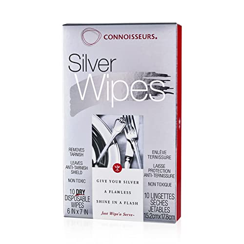 CONNOISSEURS Silver Cleaner Wipes CONNOISSEURS Silver Cleaner Wipes