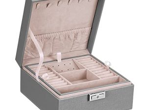BEWISHOME Jewelry Box for Girls Women