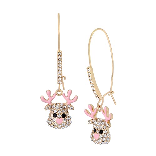Betsey Johnson Deer Sheppard Hook Earrings Betsey Johnson Deer Sheppard Hook Earrings