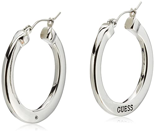 GUESS Basic Logo Hoop Earrings GUESS Basic Logo Hoop Earrings