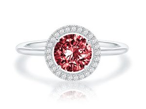 Crystal 14K White Gold Plated Birthstone Rings | Rings for Women